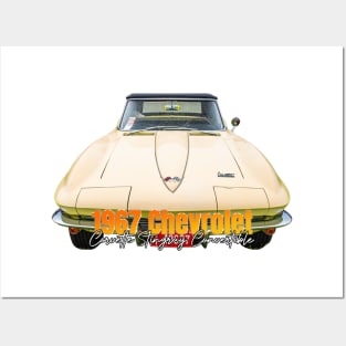 1967 Chevrolet Corvette Stingray Convertible Posters and Art